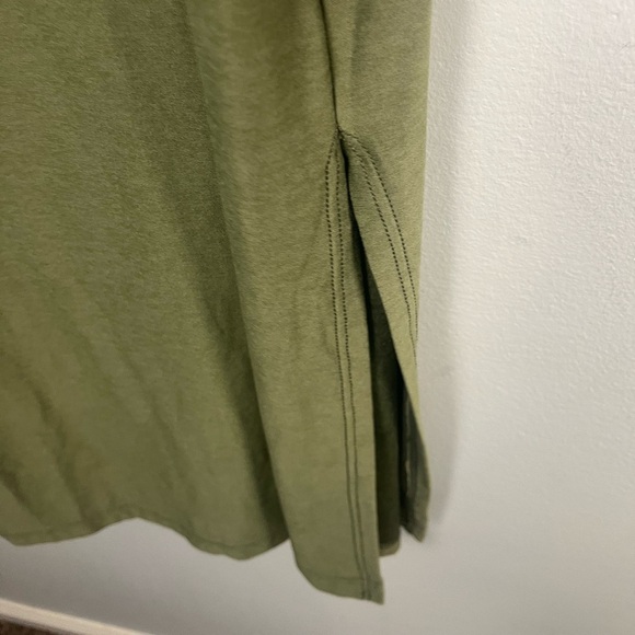 NWT Beyond Yoga Featherweight Resort Midi Tank Dress moss green size XS - Picture 5 of 7